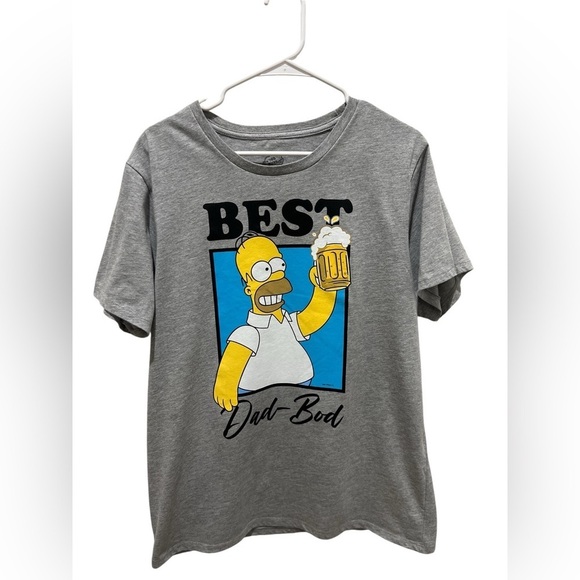 Simpsons Other - The Simpson Homer ‘Best Dad Bod' Graphic T-Shirt